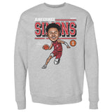 Anfernee Simons Portland Cartoon Unisex Crewneck Sweatshirt - Rip City Clothing