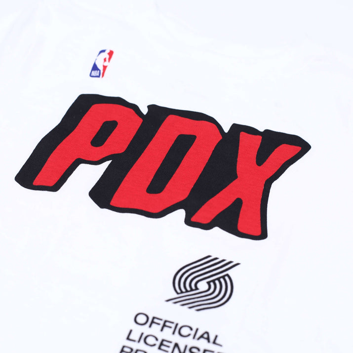 PDX City Edition Nike Kids Block White Tee