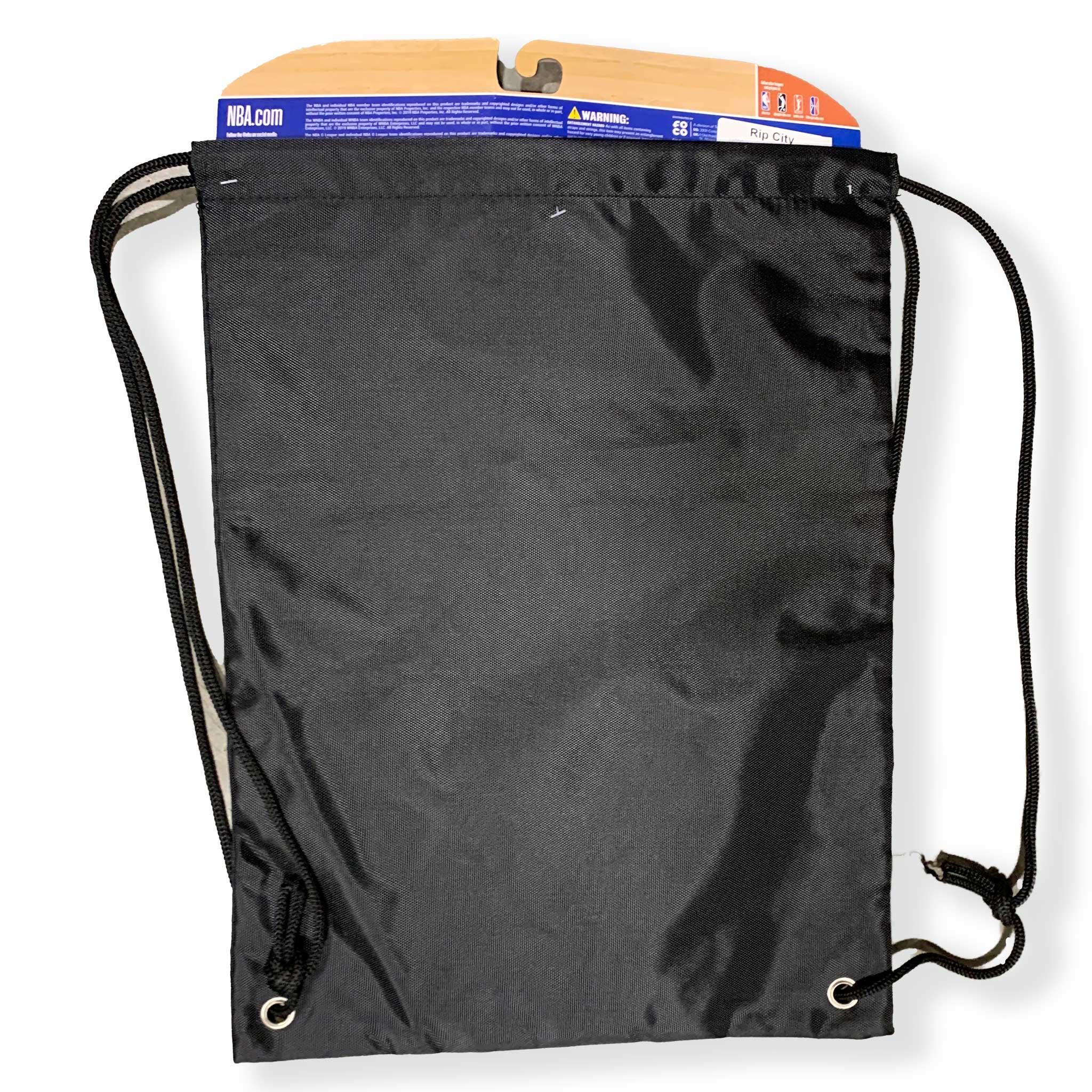 PRIDE Drawstring Black Bag