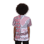 Portland Blazers Mitchell & Ness Jumbotron Sublimated T-Shirt