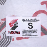 Portland Blazers Mitchell & Ness Jumbotron Sublimated T-Shirt
