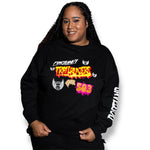 Portland Blazers Mitchell & Ness Slap Sticker Women's Crewneck