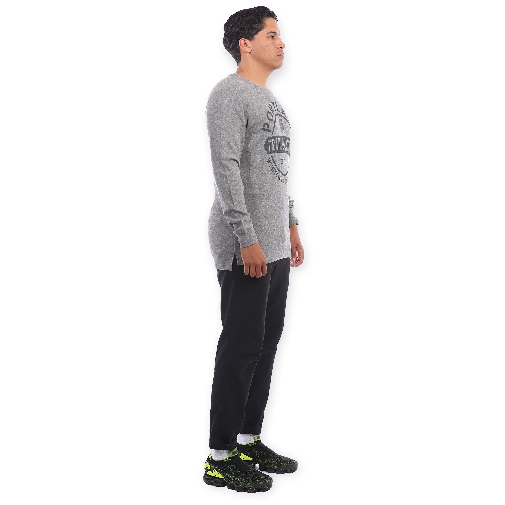 Portland Trail Blazers Bradley Thermal Long Sleeve T-Shirt