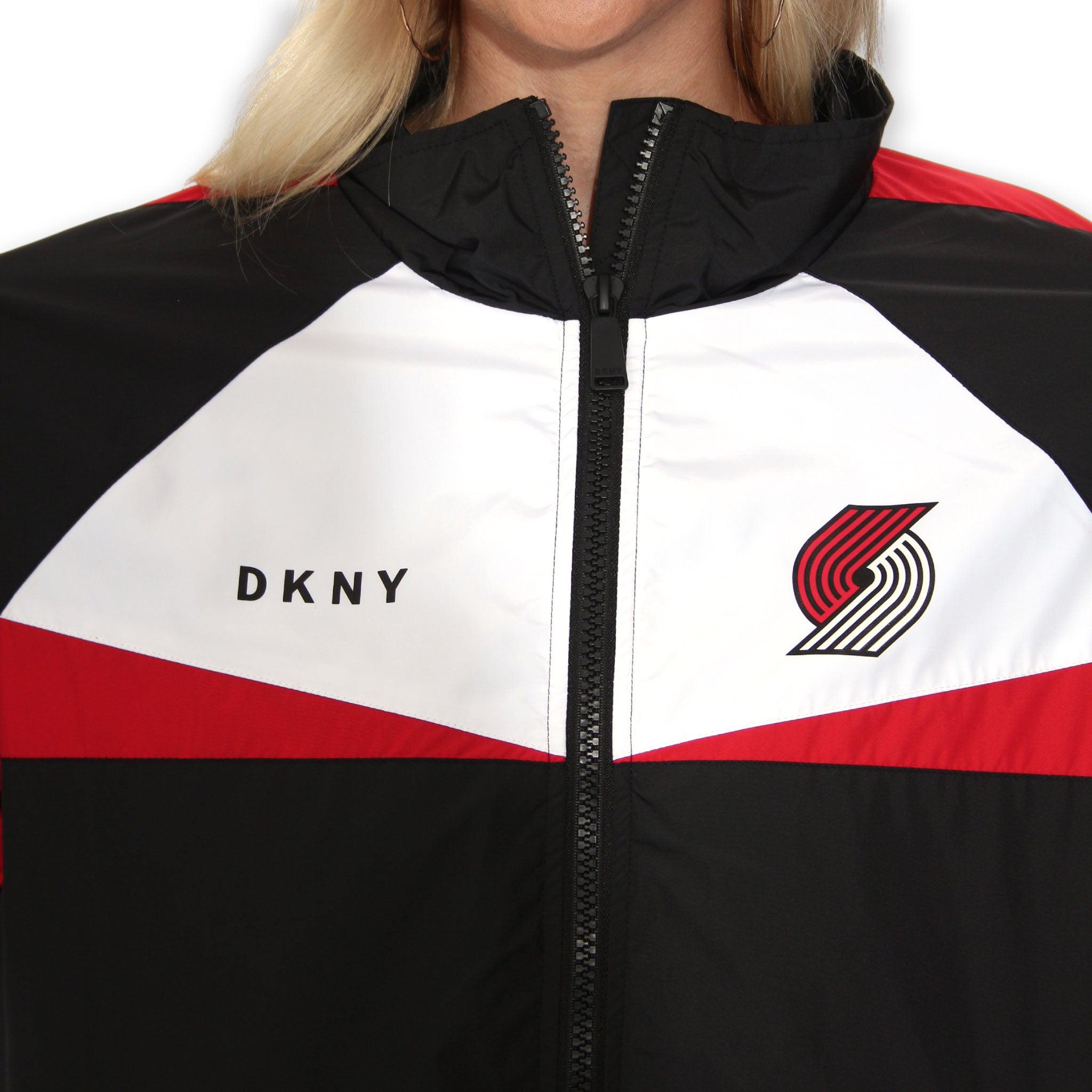 Portland Trail Blazers DKNY Women's Peyton Windbreaker