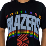 Portland Trail Blazers Junk Food Team Rainbow Blazers Tee