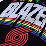 Portland Trail Blazers Junk Food Team Rainbow Blazers Tee