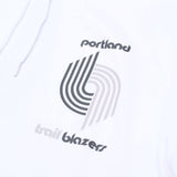 Portland Trail Blazers Mitchell & Ness Tonal Retro Cream Hoodie