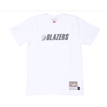 Portland Trail Blazers Mitchell & Ness Tonal Retro Cream Tee