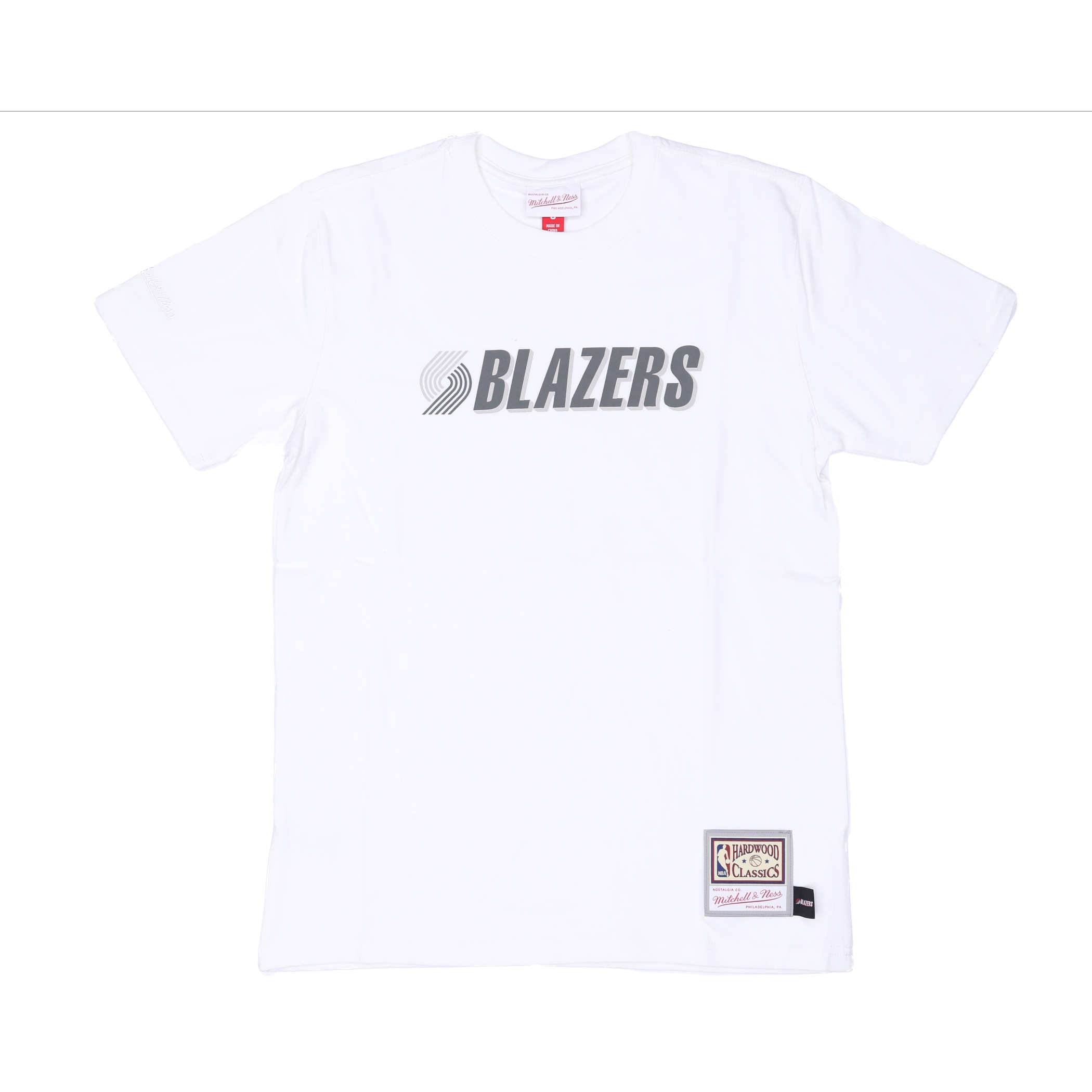 Portland Trail Blazers Mitchell & Ness Tonal Retro Cream Tee
