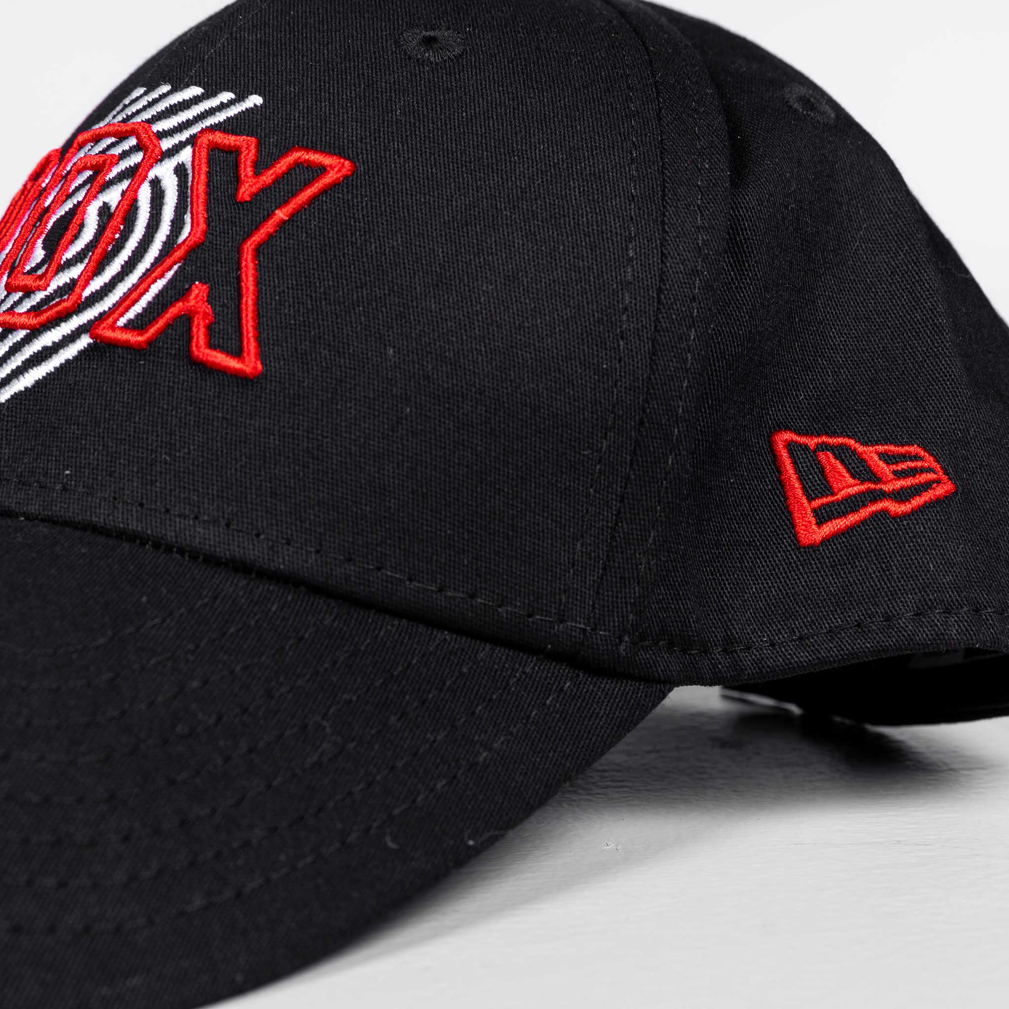 Portland Trail Blazers New Era Doubled 9FORTY Stretch-Snap Cap