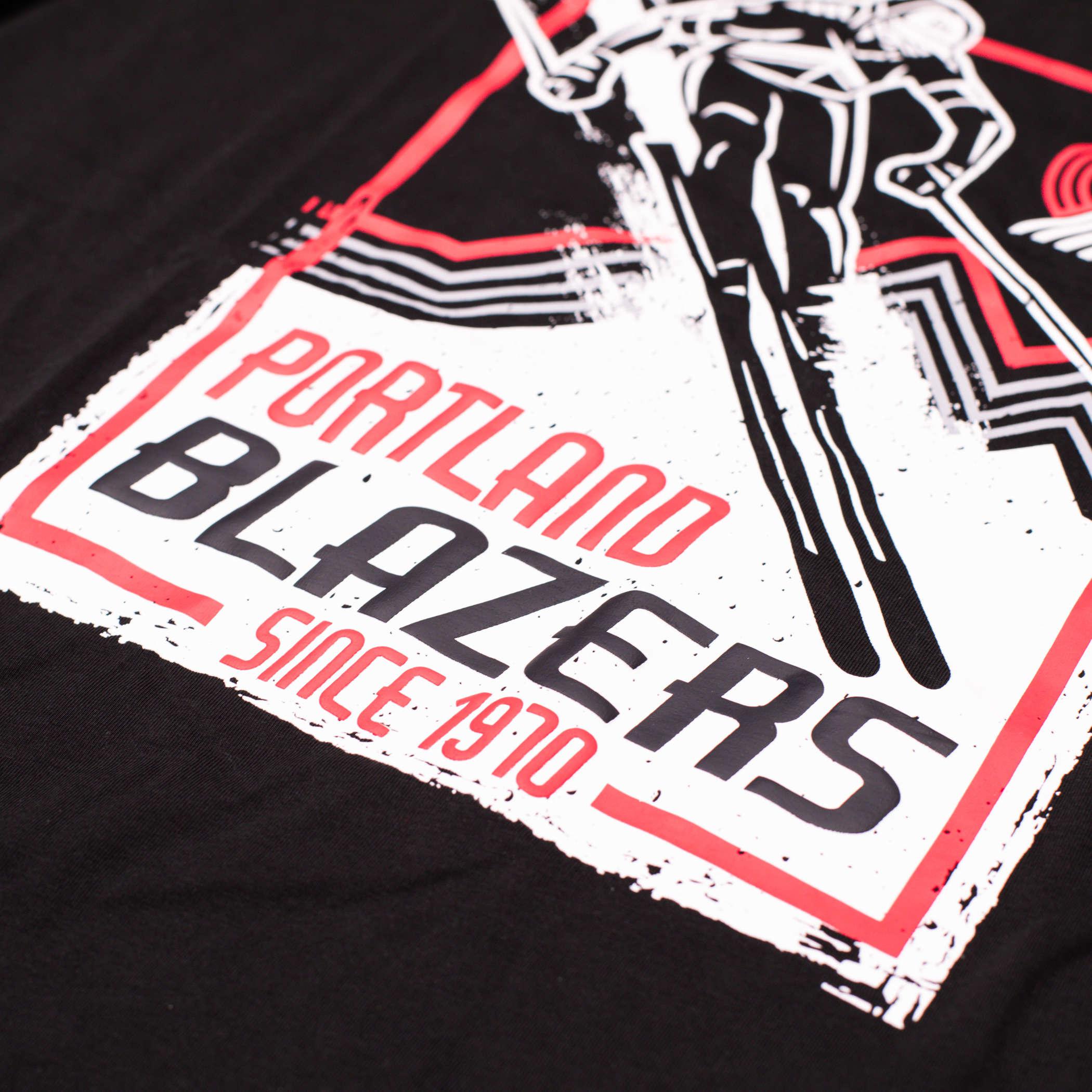 Portland Trail Blazers New Era Ski Tee