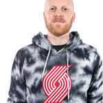 Portland Trail Blazers New Era Tie Dye Hoodie