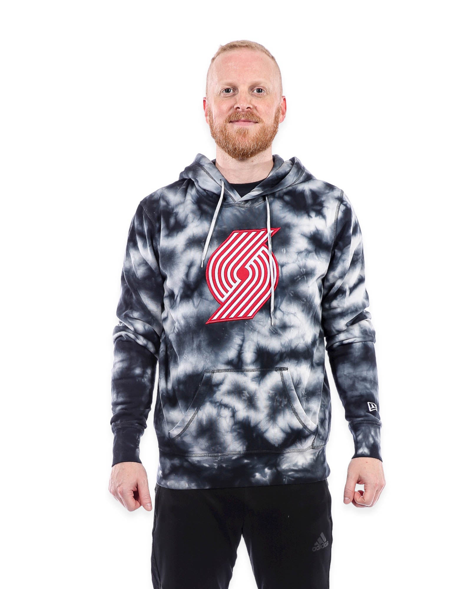 Portland Trail Blazers New Era Tie Dye Hoodie
