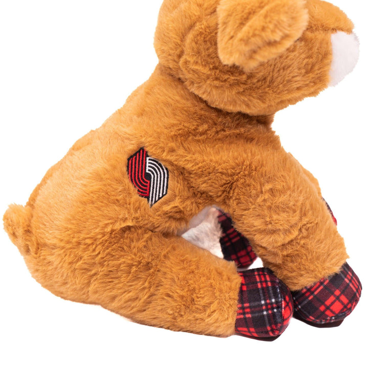 Portland Trail Blazers Plaid Reindeer Plush
