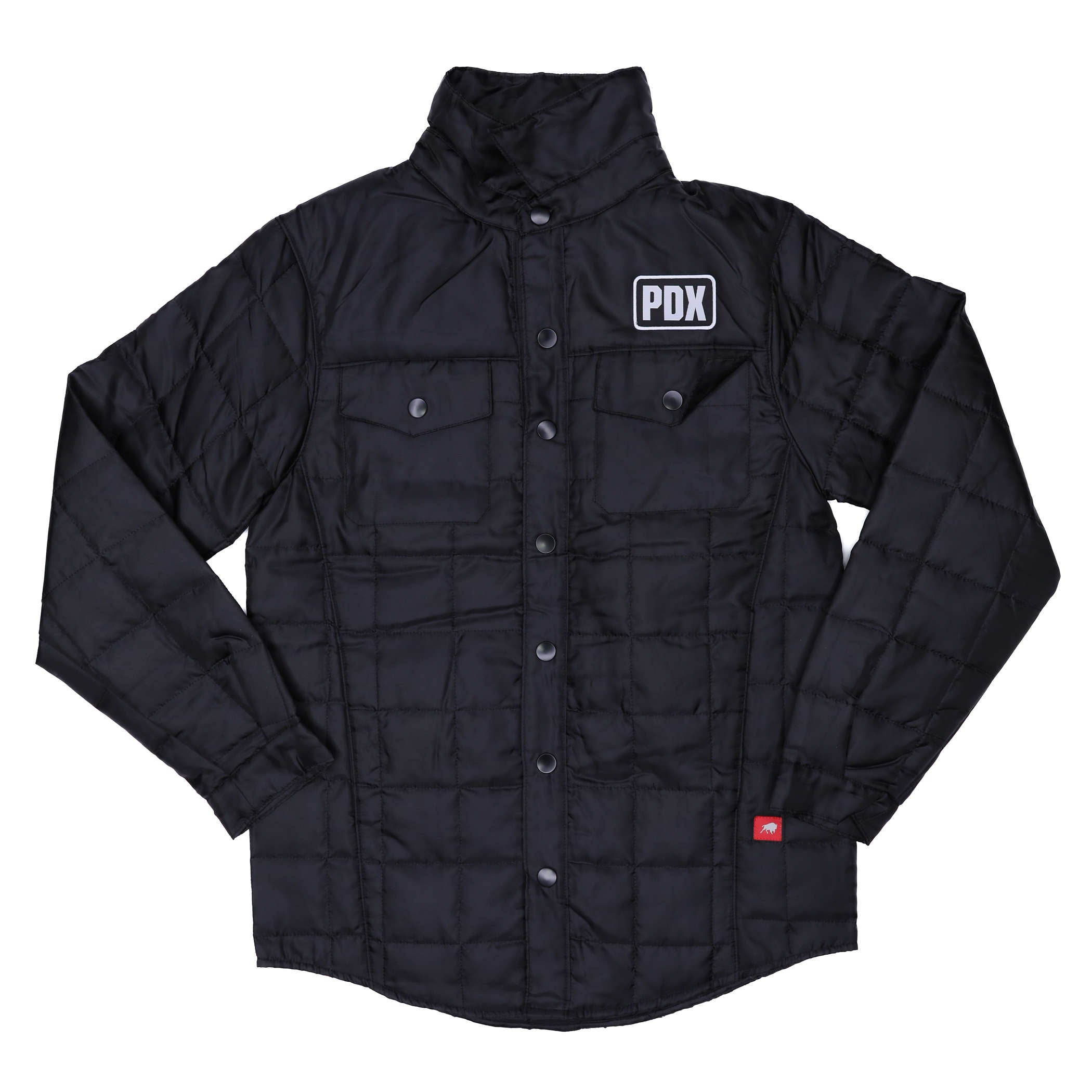 Portland Trail Blazers Ranger PDX City Black Packable Jacket