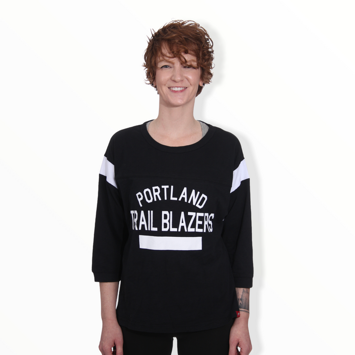 Portland Trail Blazers Sportiqe Women's 3/4 Sleeve T-shirt
