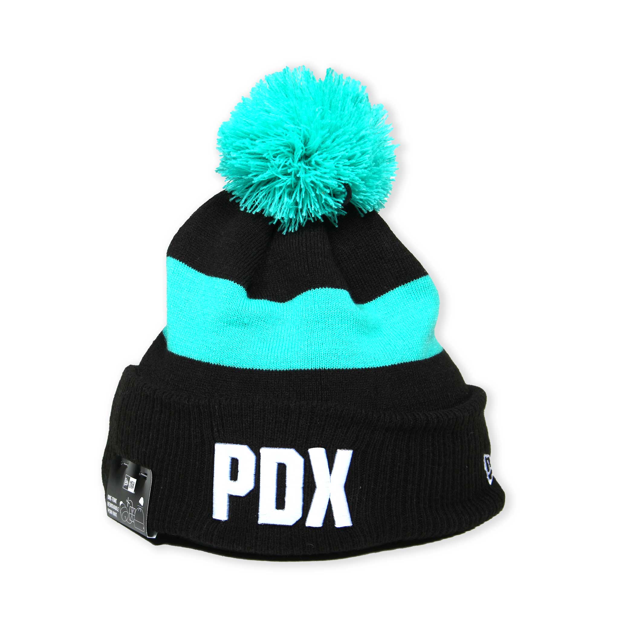 Portland Trail Blazers Youth PDX City Teal Stripe Knit