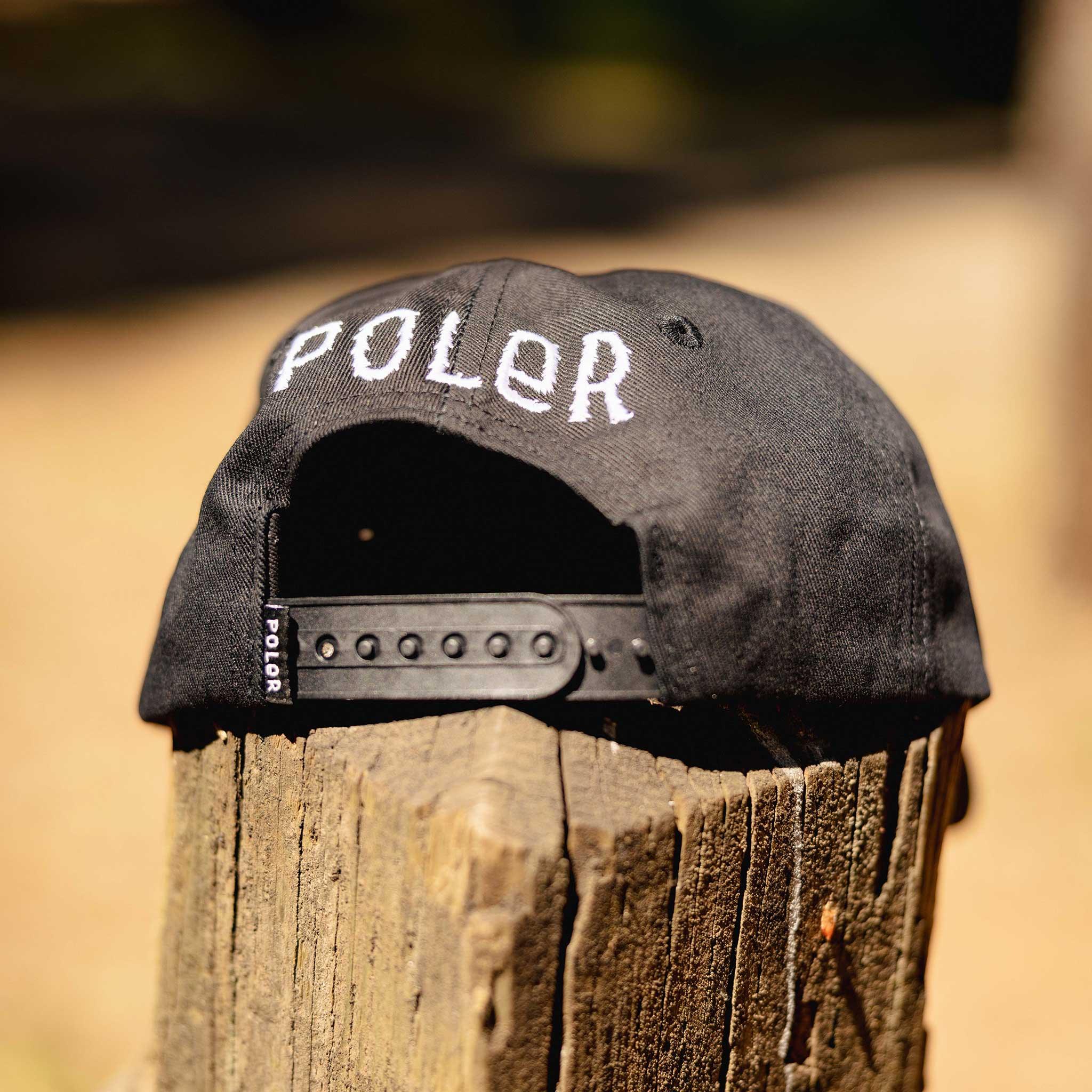 Portland Trail Blazers x Poler ripcity Black Camco Snapback Hat