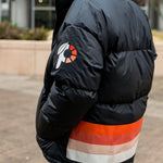 Produce Black Zip Up Puffer Jacket