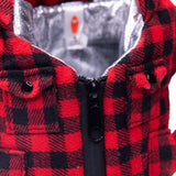 Puffin Lumberjack Plaid Shirt Drinkwear Coozie