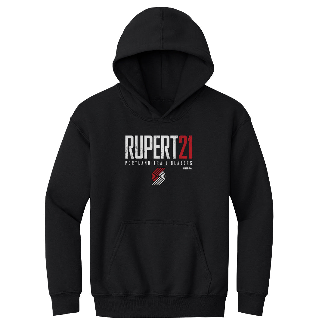 Rayan Rupert Black Or Gray Elite Youth Hoodie Kids Youth Hoodie Black