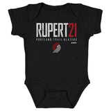 Rayan Rupert Elite Creeper Baby One Piece Kids Baby Onesie Black