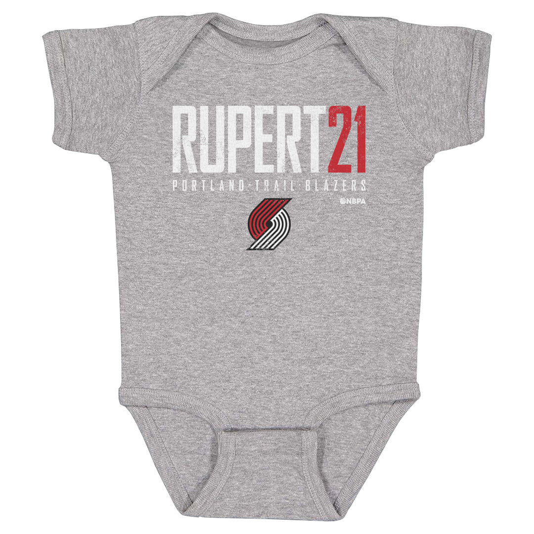 Rayan Rupert Elite Creeper Baby One Piece Kids Baby Onesie Heather Gray