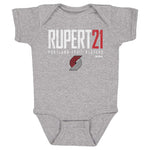 Rayan Rupert Elite Creeper Baby One Piece Kids Baby Onesie Heather Gray
