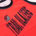 Red & Black Youth Fast Break Tank Top
