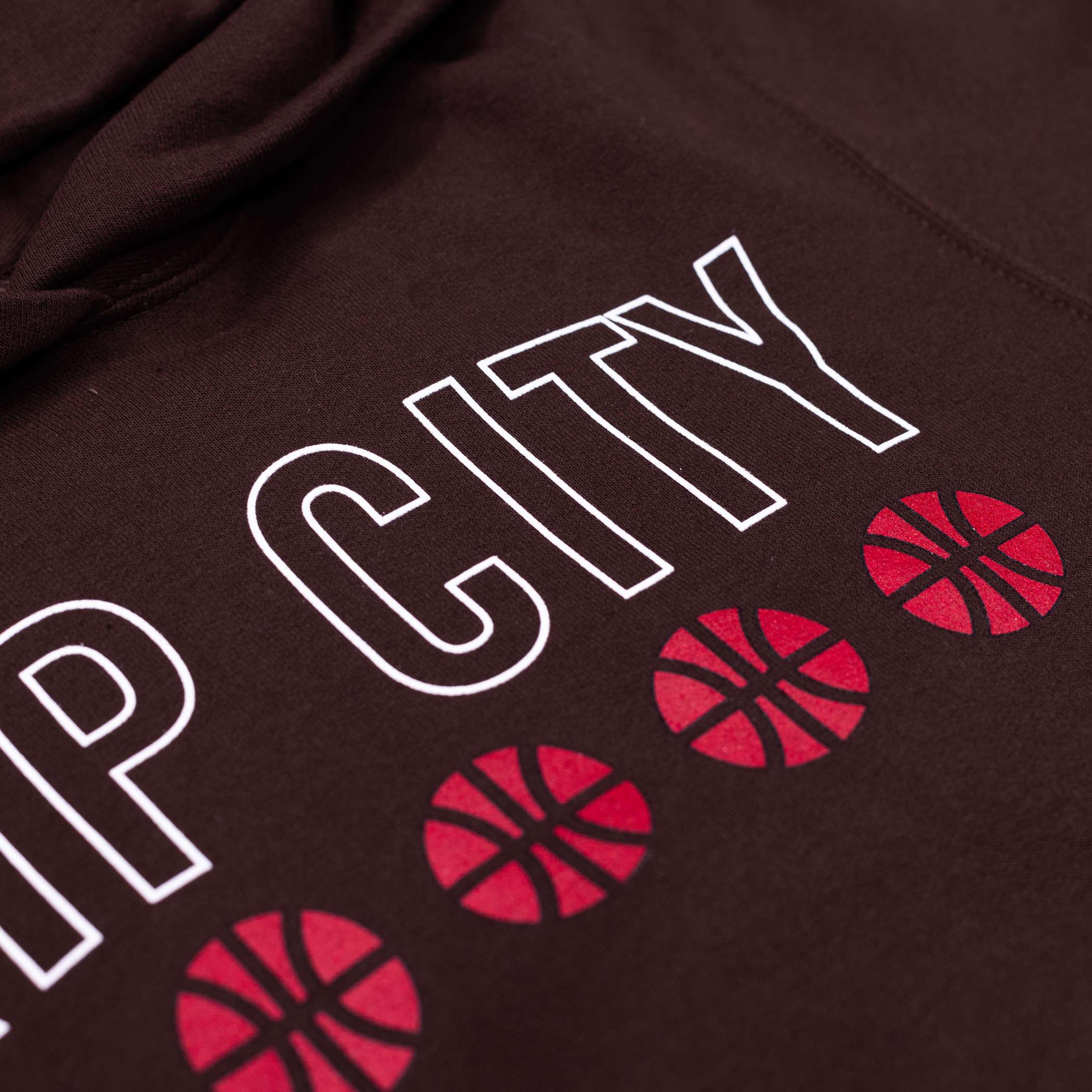 Rip City Remix Ballin Youth Brown Hoodie