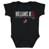 Robert Williams III Portland Trail Blazers Elite Baby Creeper Kids Baby Onesie Black