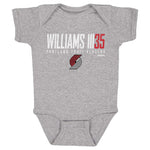 Robert Williams III Portland Trail Blazers Elite Baby Creeper Kids Baby Onesie Heather Gray