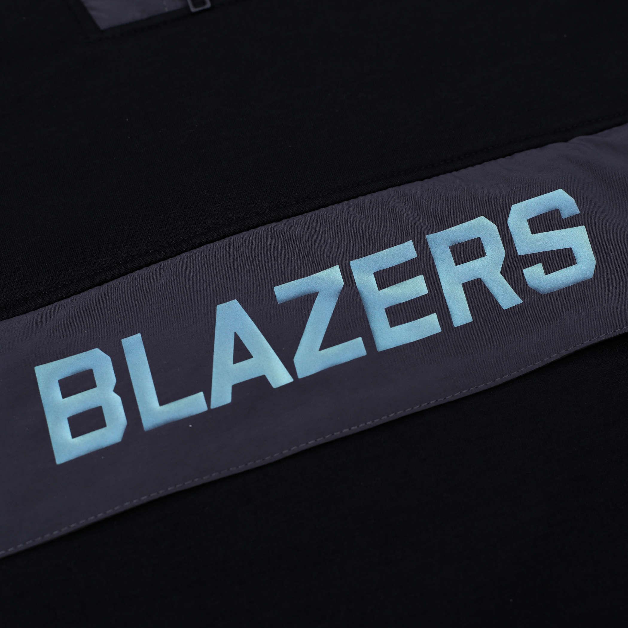 Ruckus Anorak Pullover Black Hoodie