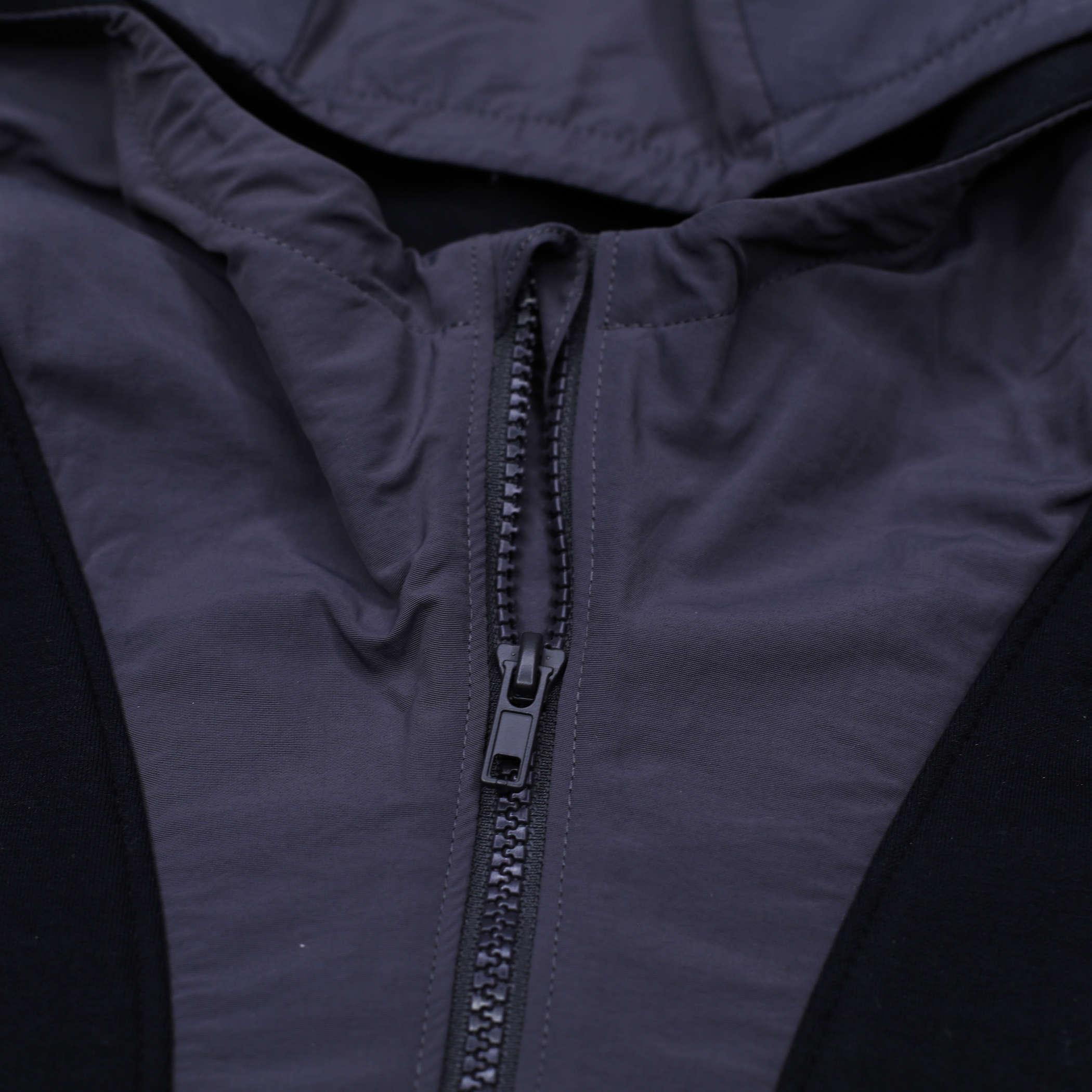 Ruckus Anorak Pullover Black Hoodie