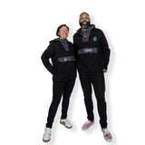 Ruckus Anorak Pullover Black Hoodie