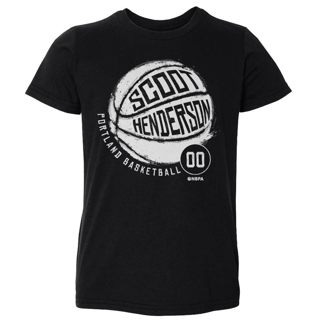 Scoot Henderson Portland Basketball Toddler Shirt Kids Toddler T-Shirt Black