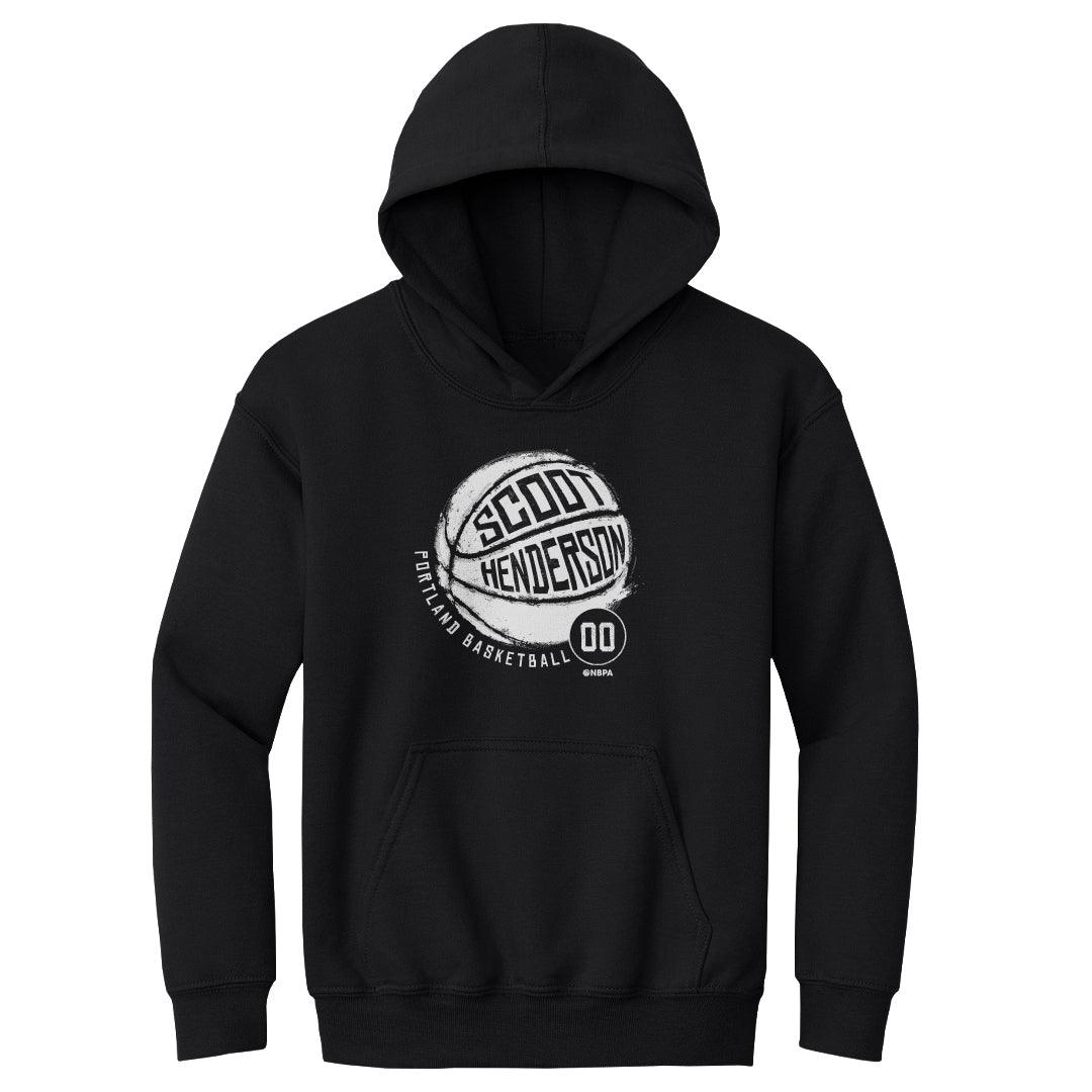 Scoot Henderson Portland Basketball Youth Hoodie Kids Youth Hoodie Black