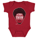 Scoot Henderson Portland Player Silhouette Infant One Piece Creeper Kids Baby Onesie Red 6M