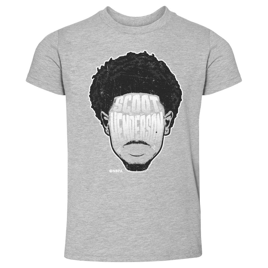 Scoot Henderson Portland Player Silhouette Toddler T-Shirt Kids Toddler T-Shirt Heather Gray