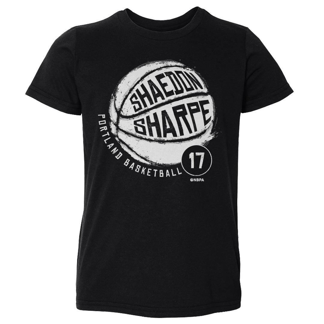 Shaedon Sharpe Portland Basketball Toddler T-Shirt Kids Toddler T-Shirt Black
