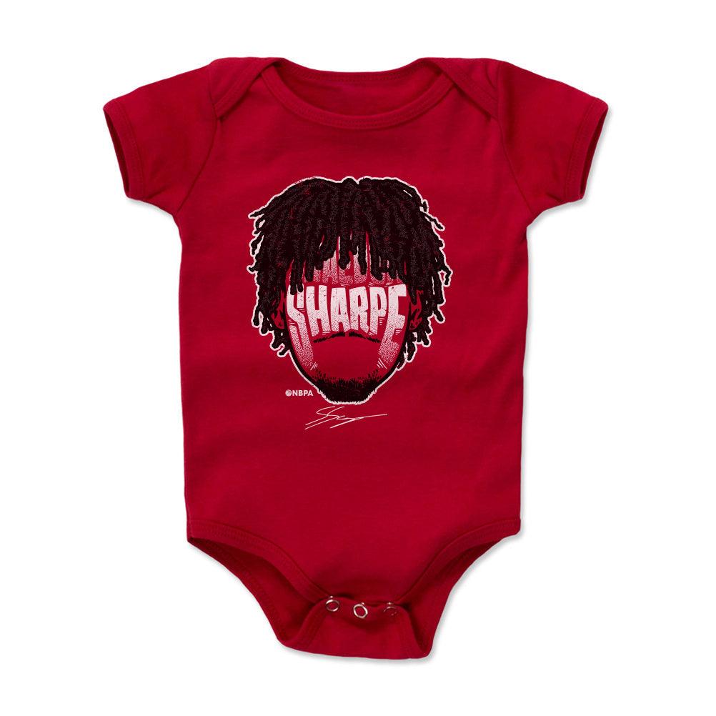 Shaedon Sharpe Portland Player Silhouette Infant One Piece Kids Baby Onesie Red