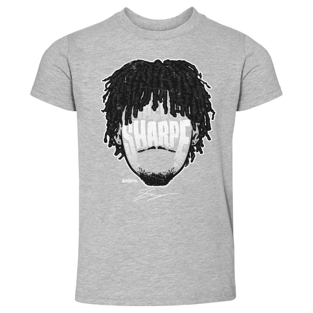 Shaedon Sharpe Portland Player Silhouette Toddler T-Shirt Kids Toddler T-Shirt Heather Gray