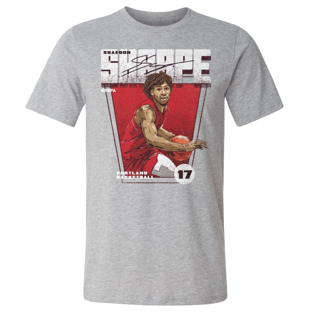 Shaedon Sharpe Portland Premiere Unisex T-Shirt Men's Cotton T-Shirt Heather Gray XL