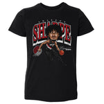 Shaedon Sharpe Portland Trail Blazers Cartoon Toddler T-Shirt Kids Toddler T-Shirt Black