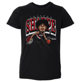 Shaedon Sharpe Portland Trail Blazers Cartoon Toddler T-Shirt Kids Toddler T-Shirt Black