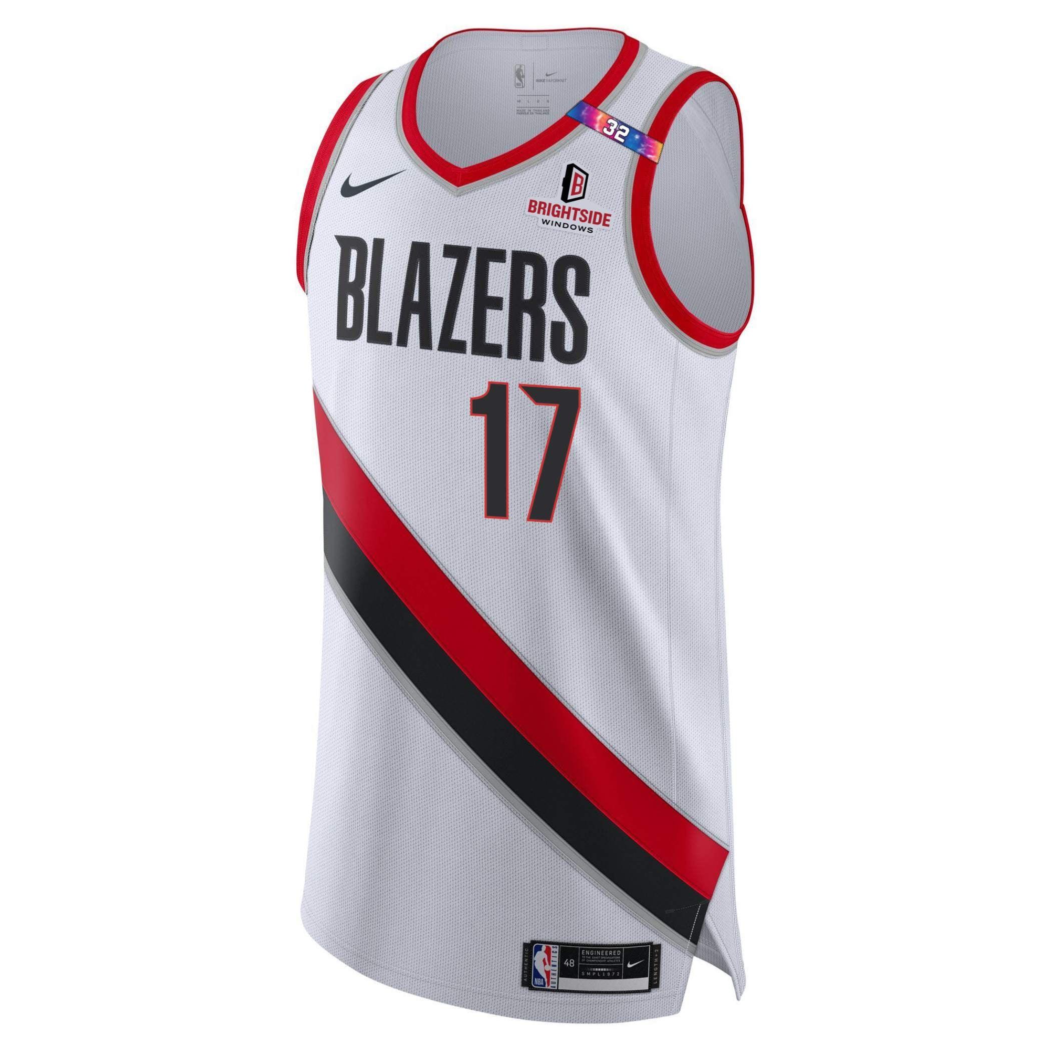 Nba Uniforms Rip Portland Trail Blazers Nike Authentic Jerseys - Rip City Clothing