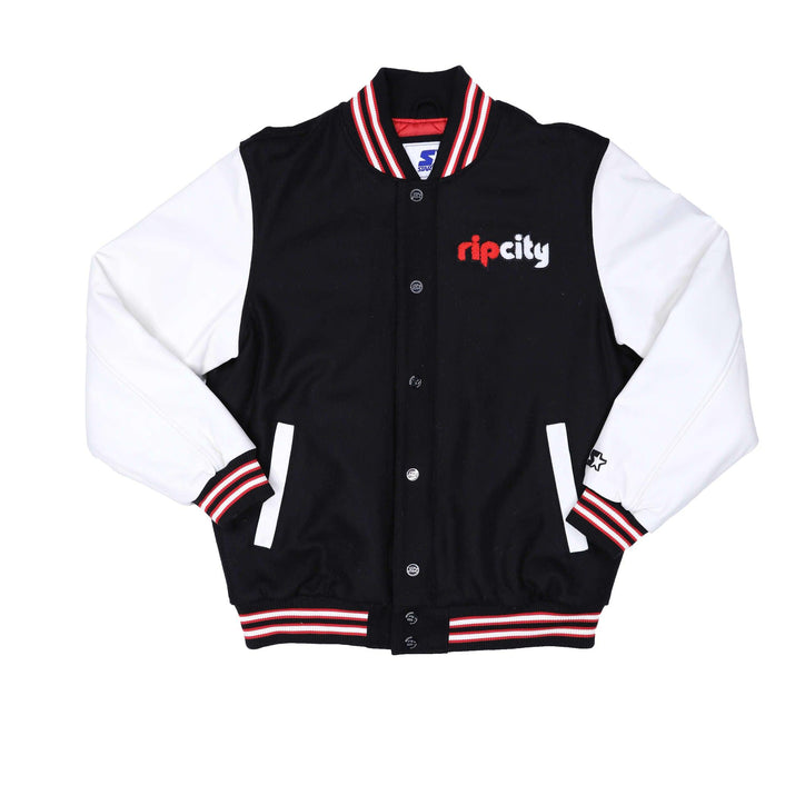 Rip City Prospect Starter Varsity Jacket – Portland Trail Blazers