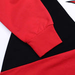 Starter Women's Color Blocked Retro Script Crewneck