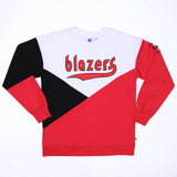 Starter Women's Color Blocked Retro Script Crewneck