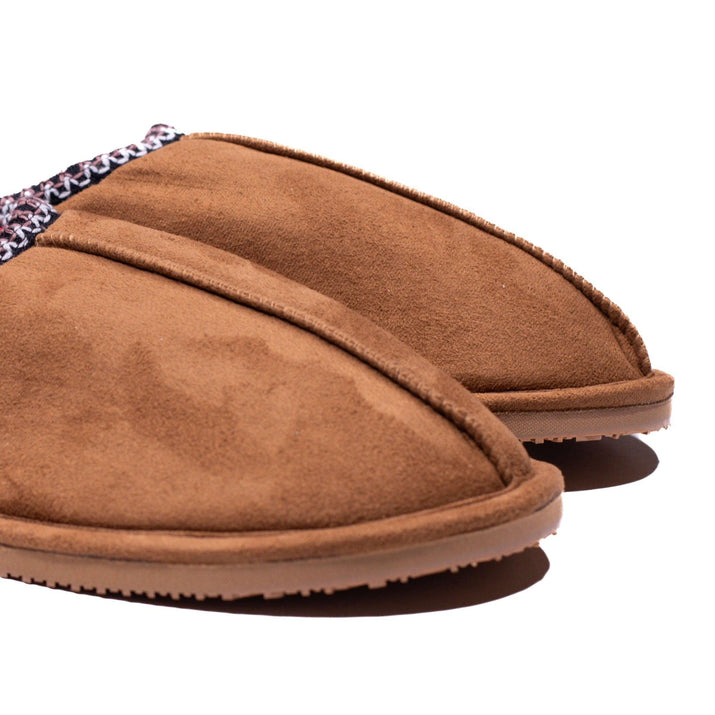 Tan Moccasins Slippers
